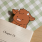 Highland Cow Bookmark