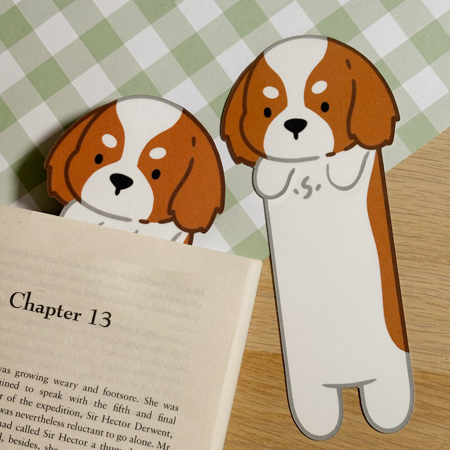 Cavalier King Charles Spaniel Bookmark