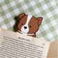 Red Border Collie Bookmark
