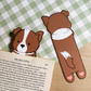 Red Border Collie Bookmark