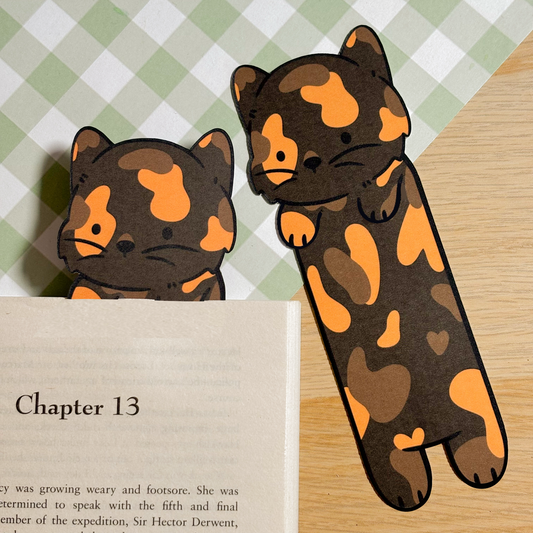 Tortoiseshell Cat Bookmark