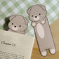Grey Scottish Fold Cat Bookmark