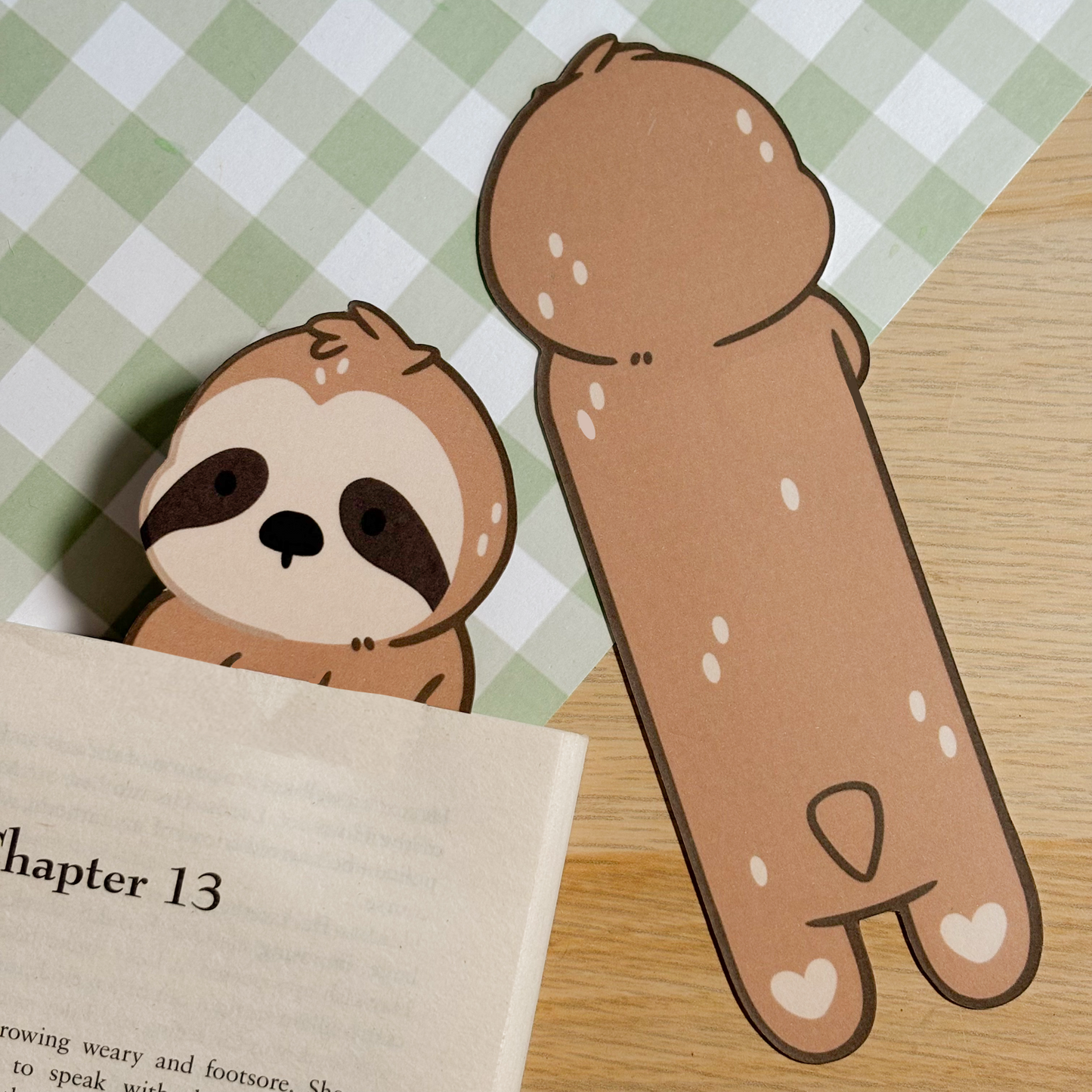 Sloth Bookmark