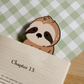 Sloth Bookmark