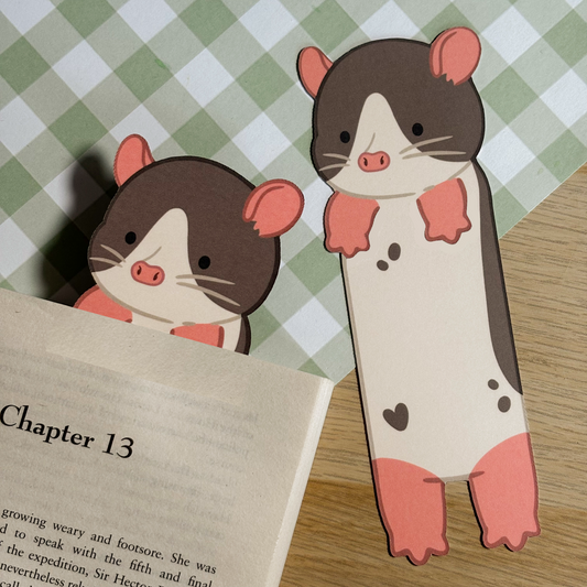 Fancy Rat Bookmark