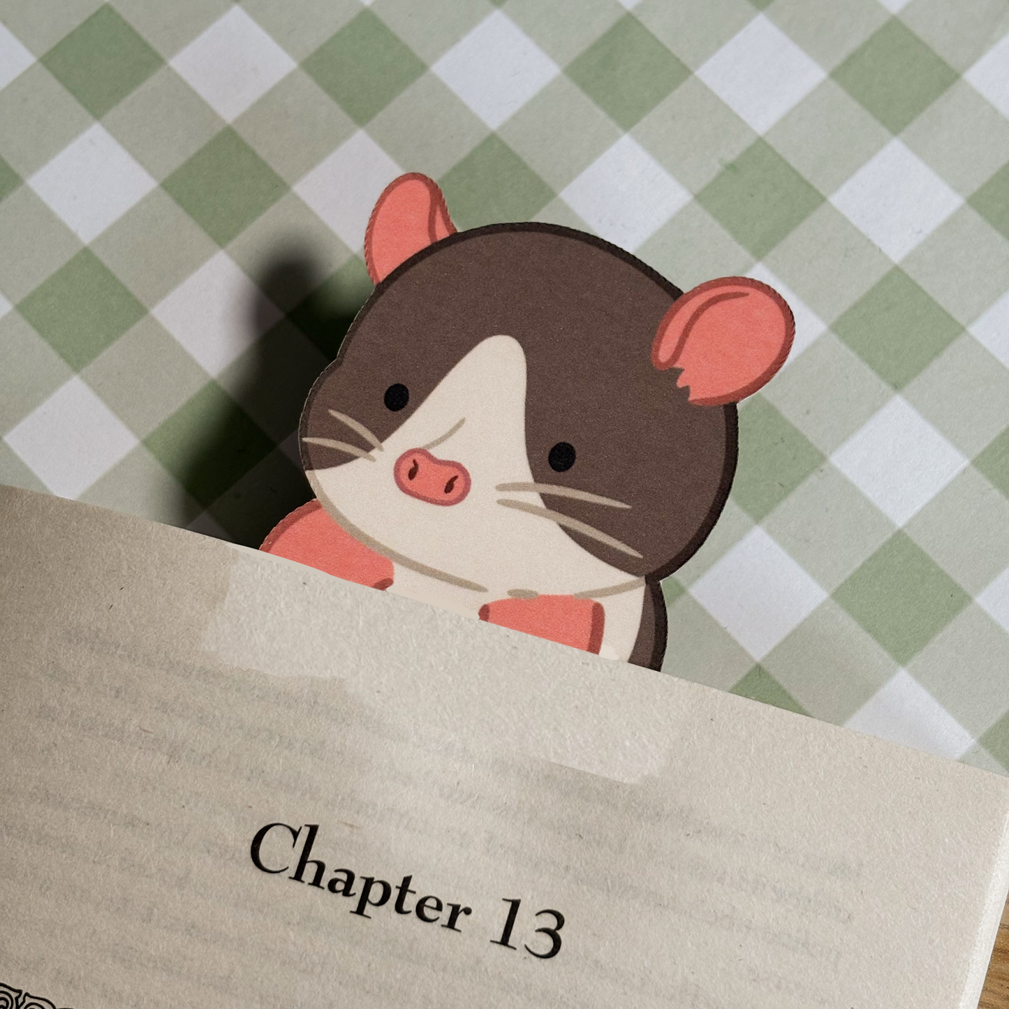 Fancy Rat Bookmark