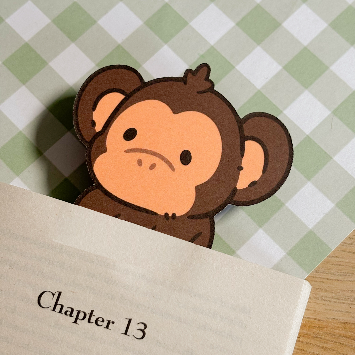 Monkey Bookmark