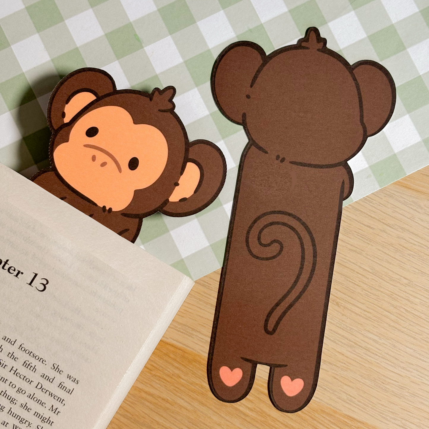 Monkey Bookmark