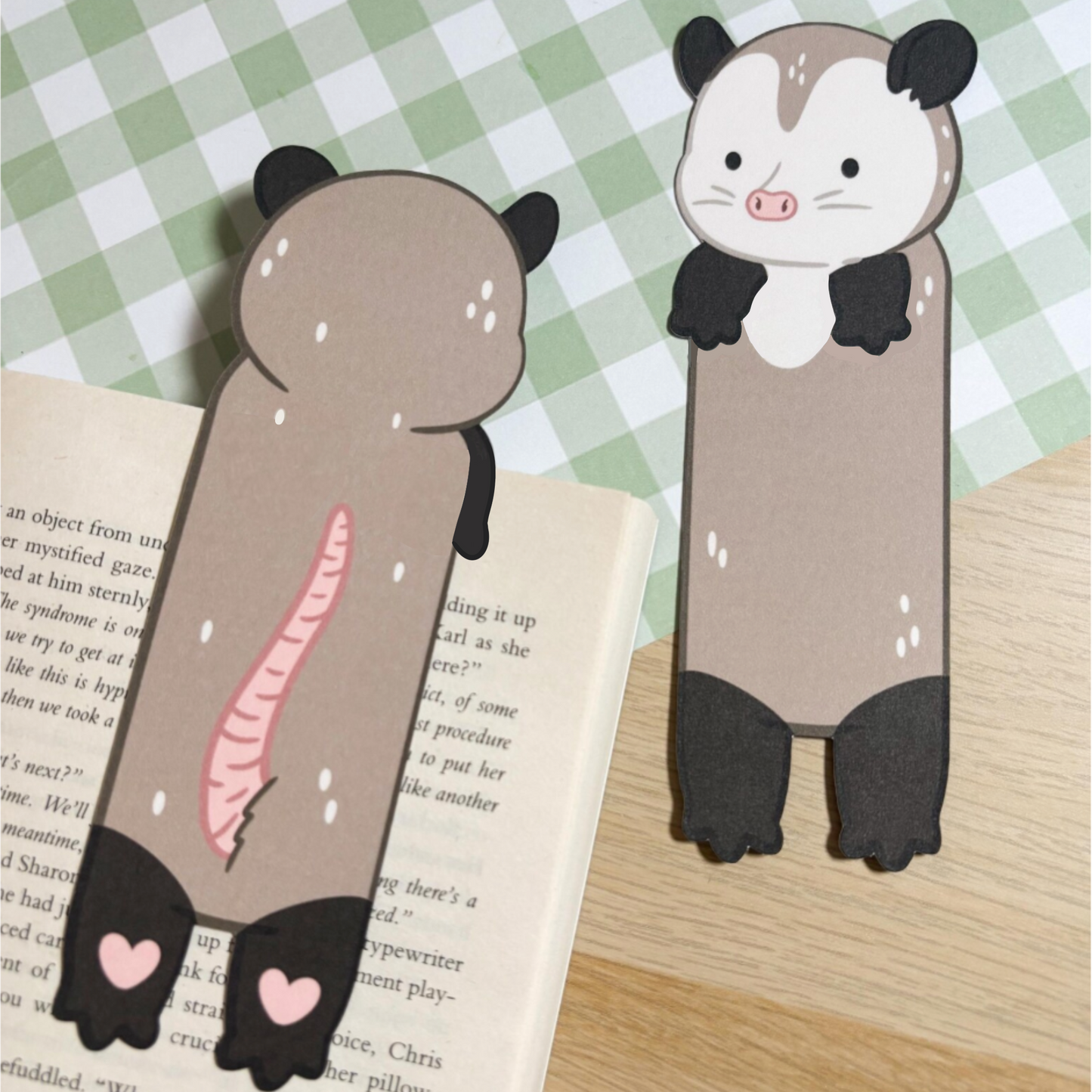 Opossum Bookmark