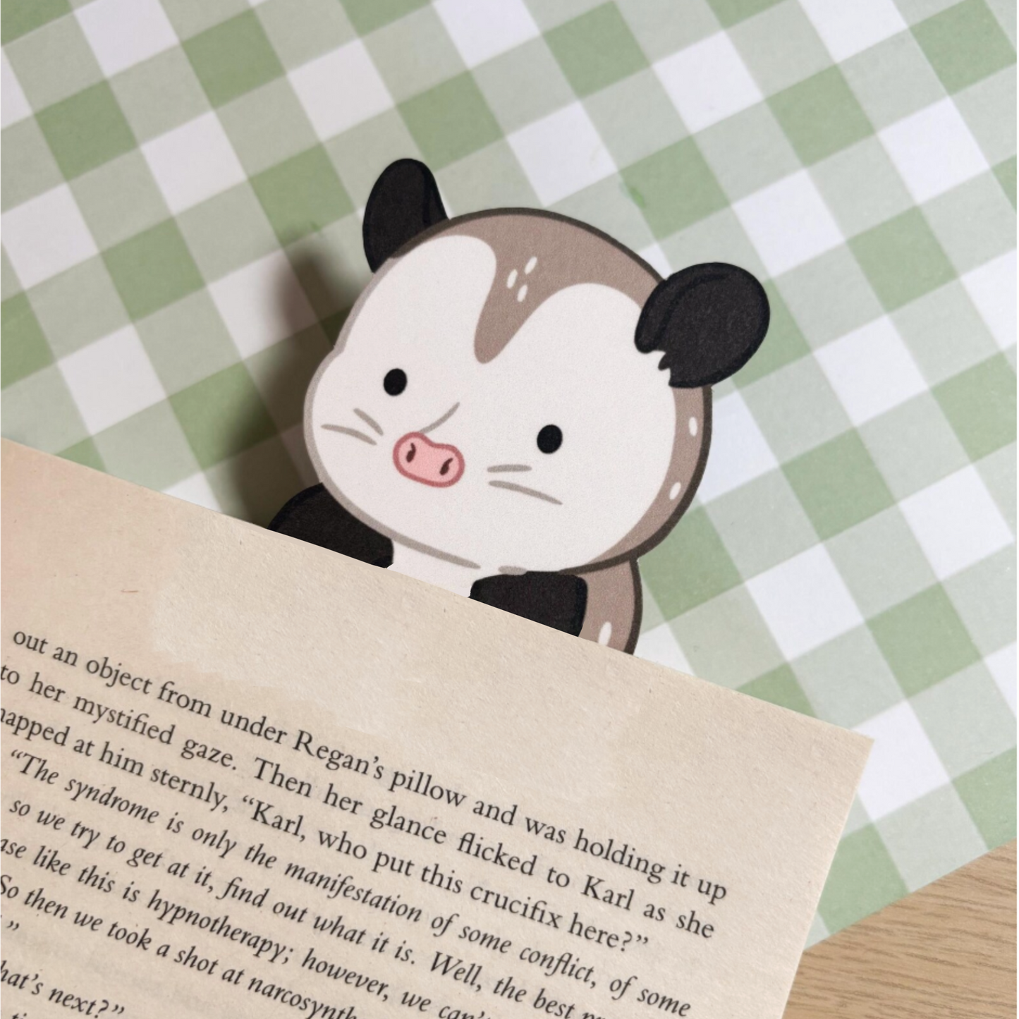 Opossum Bookmark