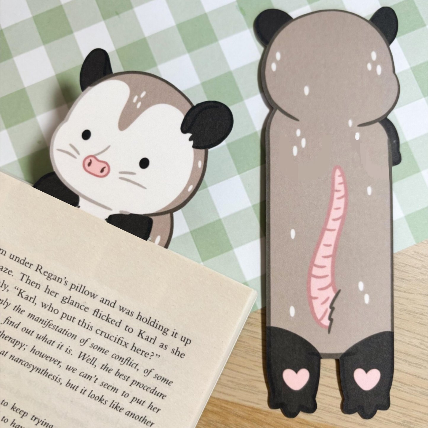 Opossum Bookmark
