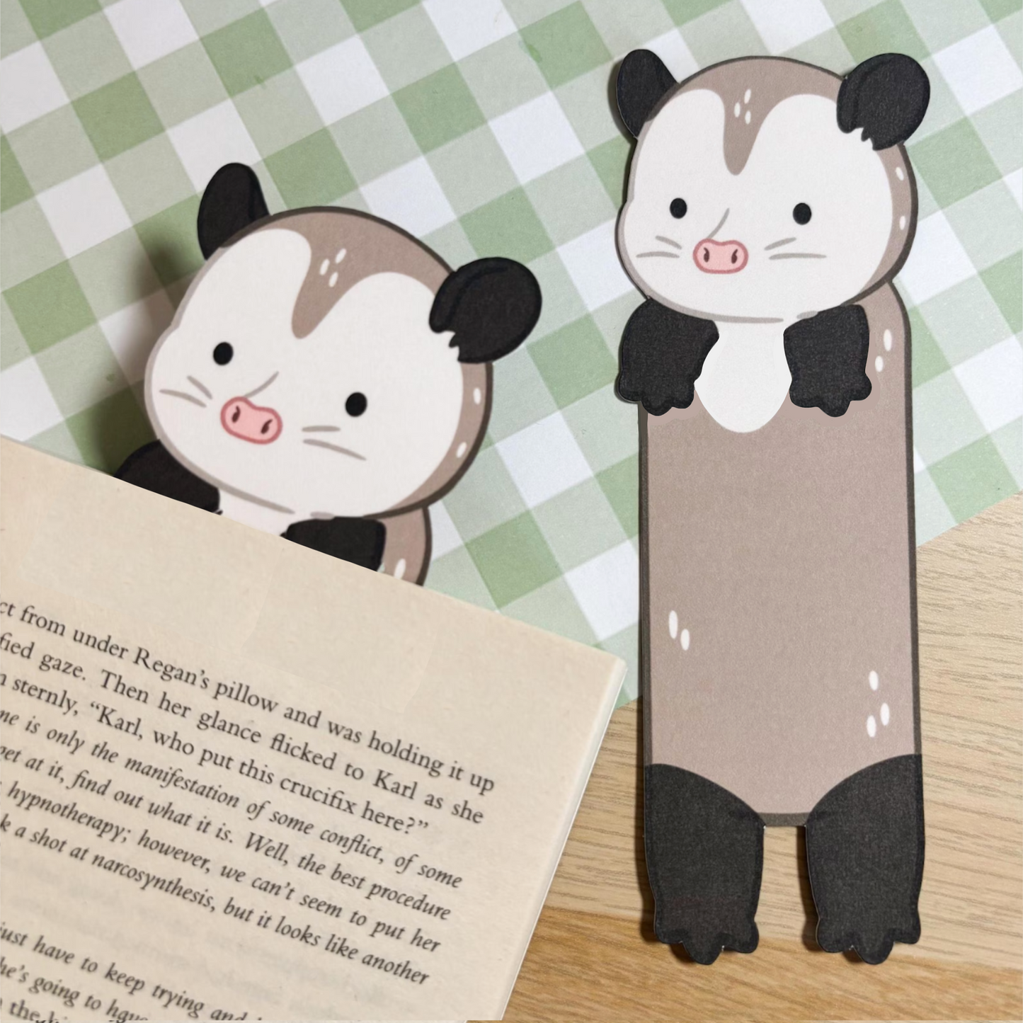 Opossum Bookmark