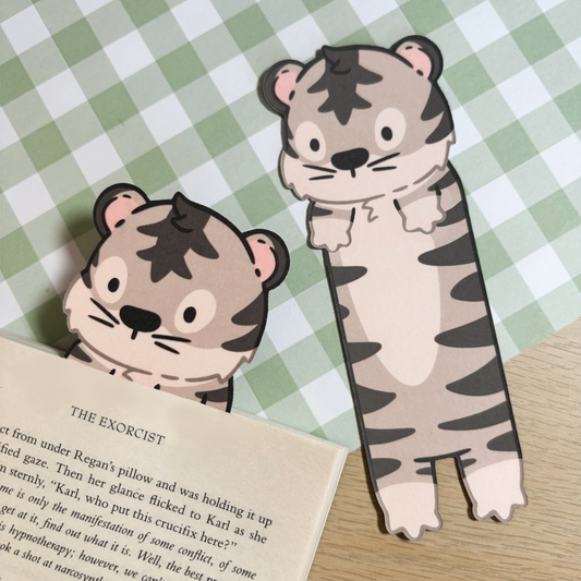 White Tiger Bookmark