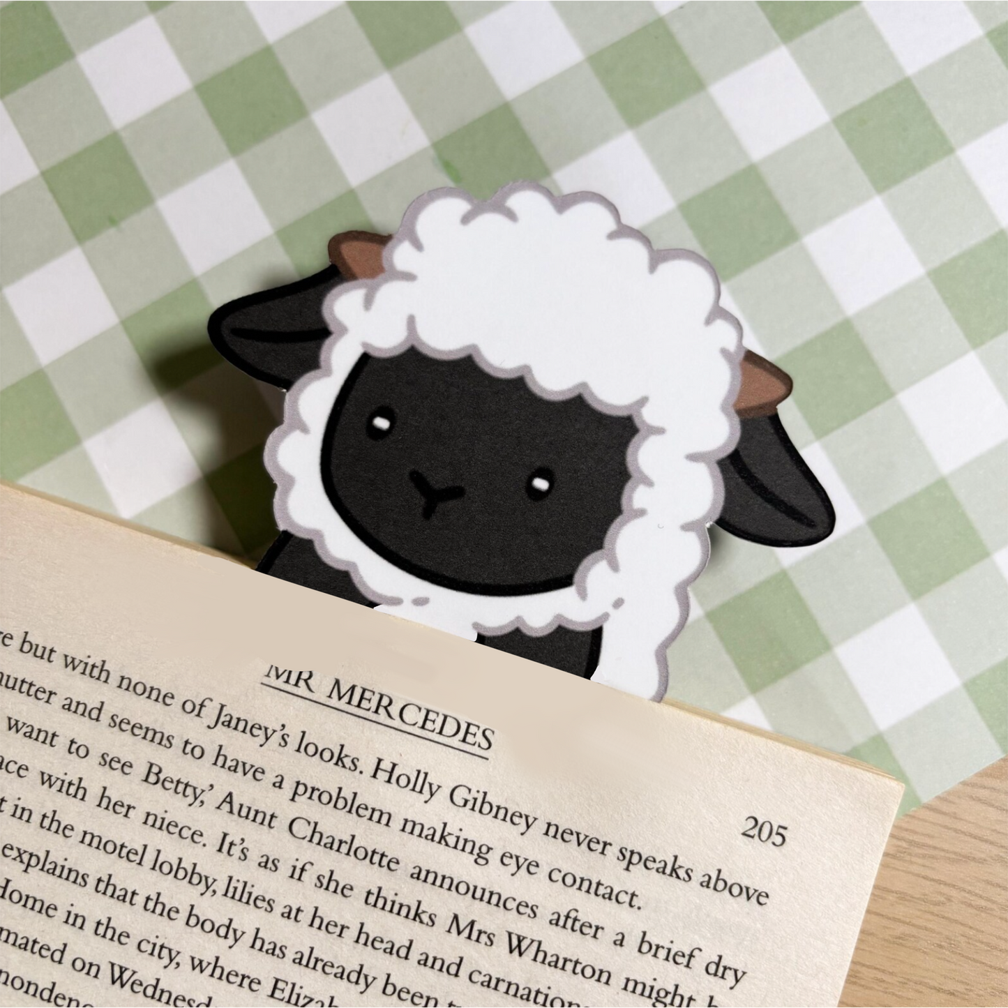 Valais Black Nose Sheep Bookmark