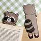Raccoon Bookmark