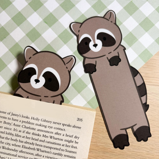 Raccoon Bookmark