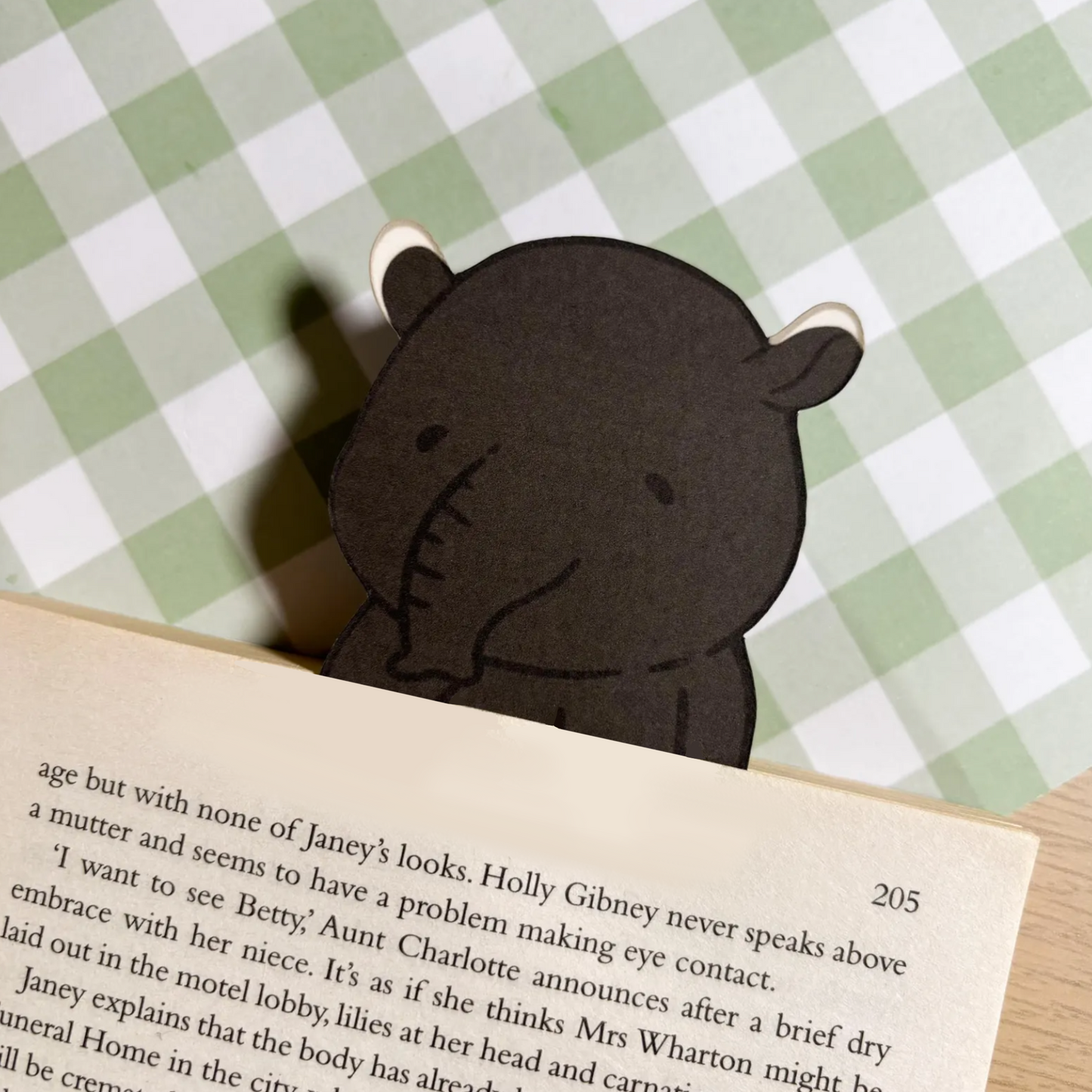 Tapir Bookmark