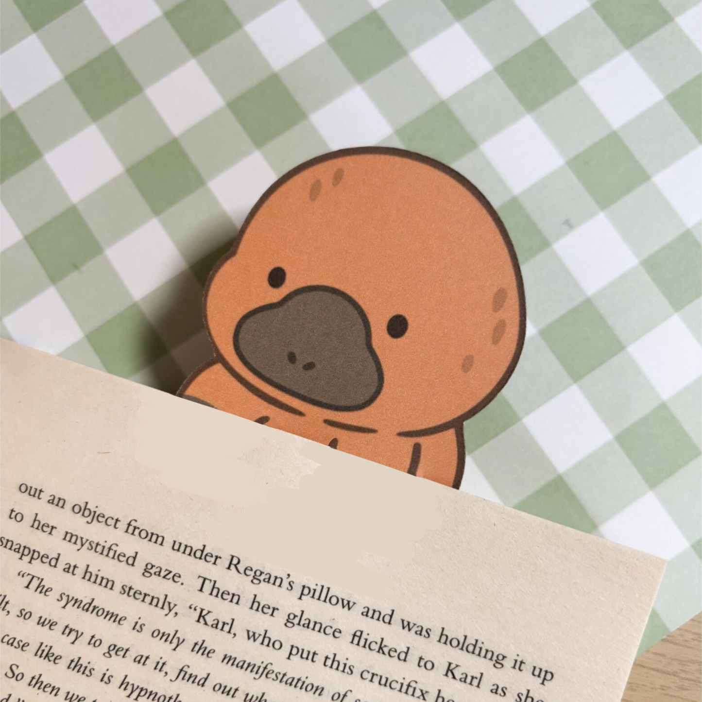 Platypus Bookmark