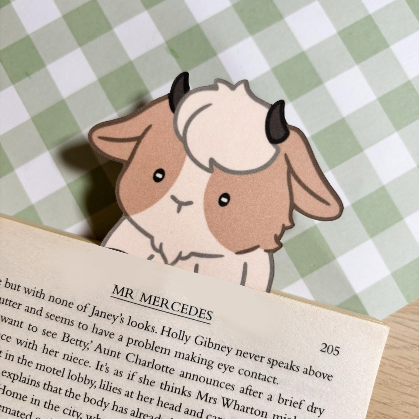 Goat Bookmark