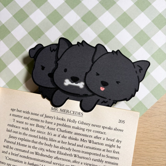 Cerberus Peeking Bookmark