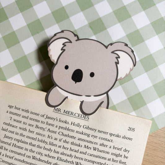 Koala Peeking Bookmark