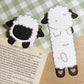 Valais Black Nose Sheep Peeking Bookmark
