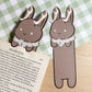 Jackalope Peeking Bookmark