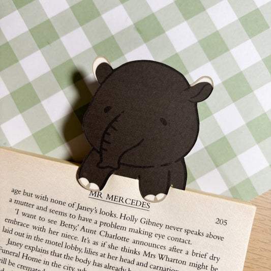 Tapir Peeking Bookmark