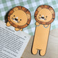 Lion Peeking Bookmark