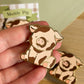 Muddy Pink Pig Enamel Pin