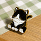 Tuxedo Cat Enamel Pin