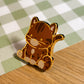 Brown Benagal Cat Enamel Pin