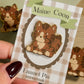 Brown Maine Coon Cat Enamel Pin