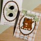 Brown Benagal Cat Enamel Pin