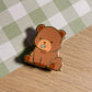 Brown Bear Enamel Pin