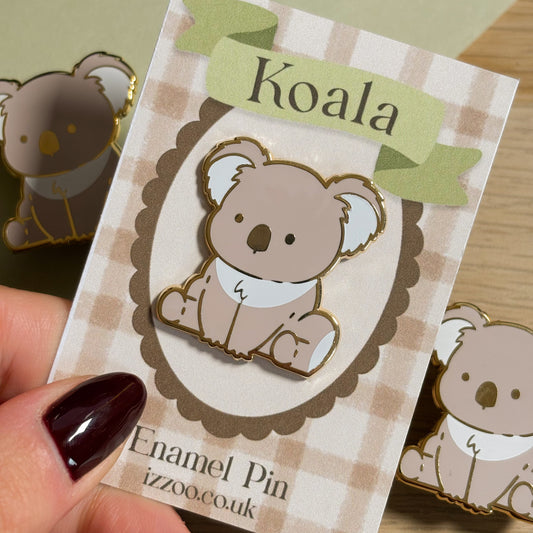 Koala Enamel Pin