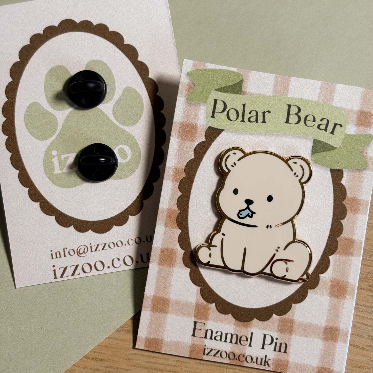 Polar Bear Enamel Pin