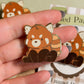 Red Panda Enamel Pin