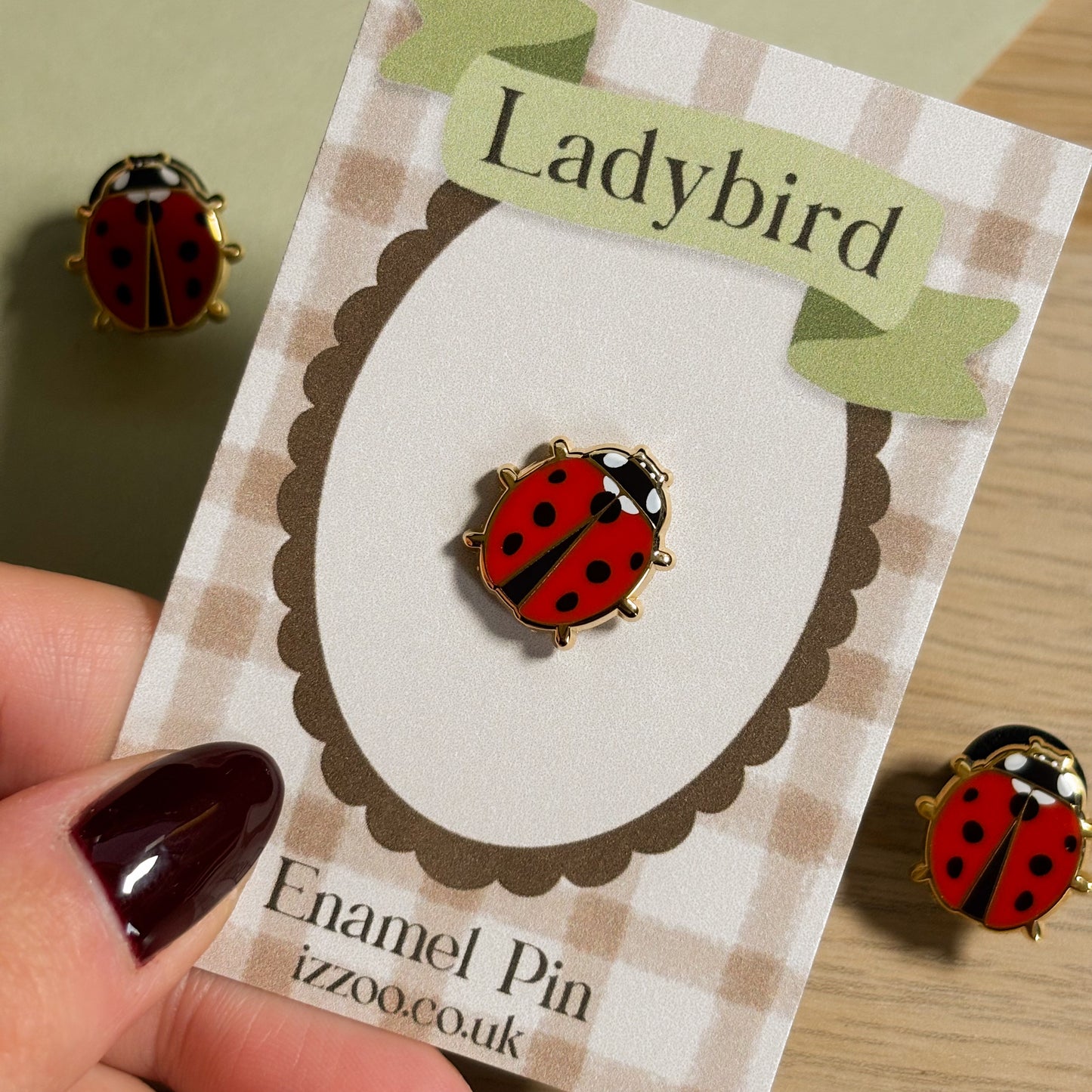 Ladybird Enamel Pin