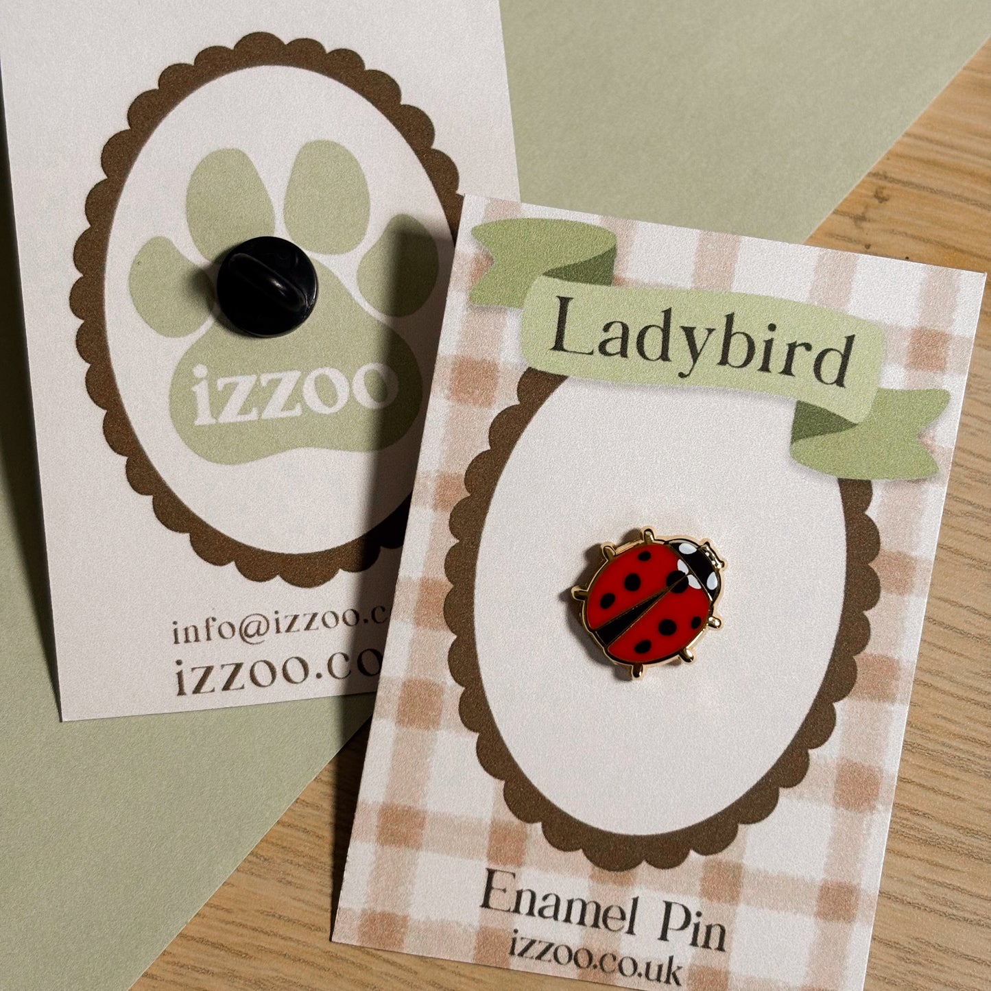 Ladybird Enamel Pin