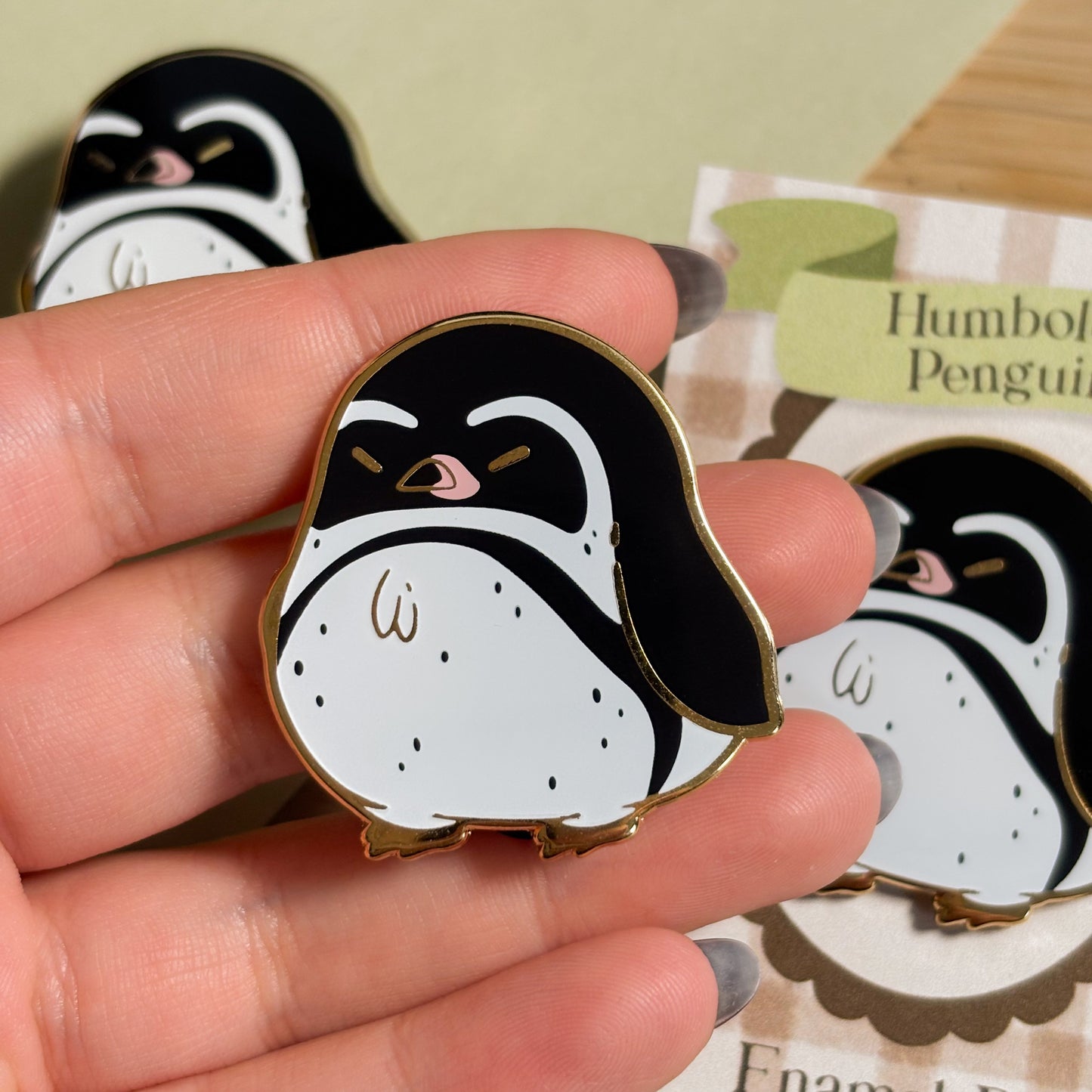 Humboldt Penguin Enamel Pin