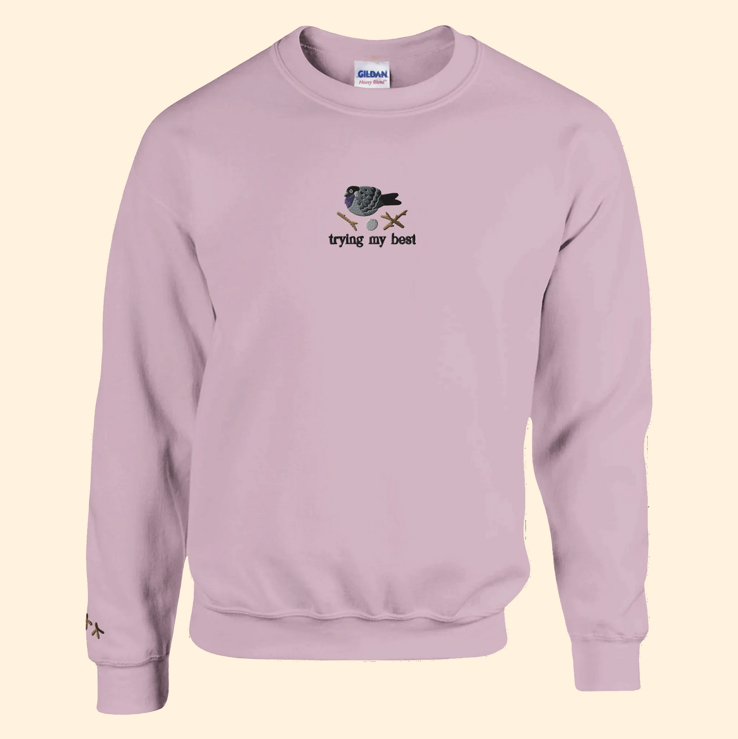 Trying My Best - Pigeon Sweatshirt