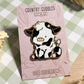 Dairy Cow Enamel Pin