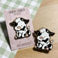 Dairy Cow Enamel Pin