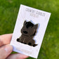 Black Horse Enamel Pin