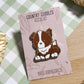 Red Border Collie Enamel Pin