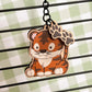 Tiger Wooden Keychain