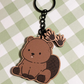 Beaver Wooden Keychain