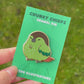 Green-Cheeked Conure Enamel Pin