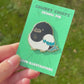 Magpie Enamel Pin